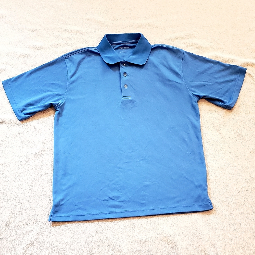 Tommy Armour Golf Polo in Blue, Mens Size M
